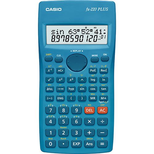 CALCOLATRICE SCIENTIFICA CASIO FX 220PLUS 181 FUNZIONI